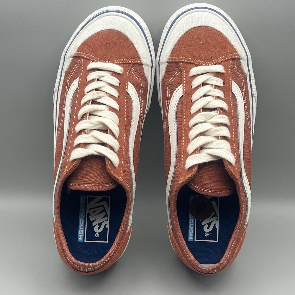 Vans Style 36 Decon SF Potters Clay Orange Low Top Shoes - Men's Size 8 USED - Picture 6 of 8